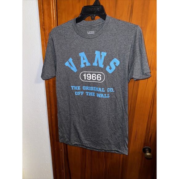 Vans 1966 The Original Co Off The Wall Short Sleeve Tee Graphic T-Shirt Small - Picture 1 of 4